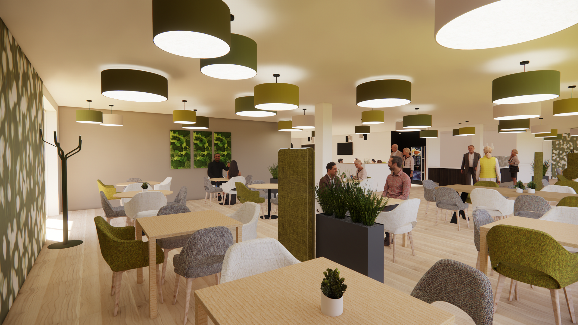 Proposition de restaurant pour une maison de repos.